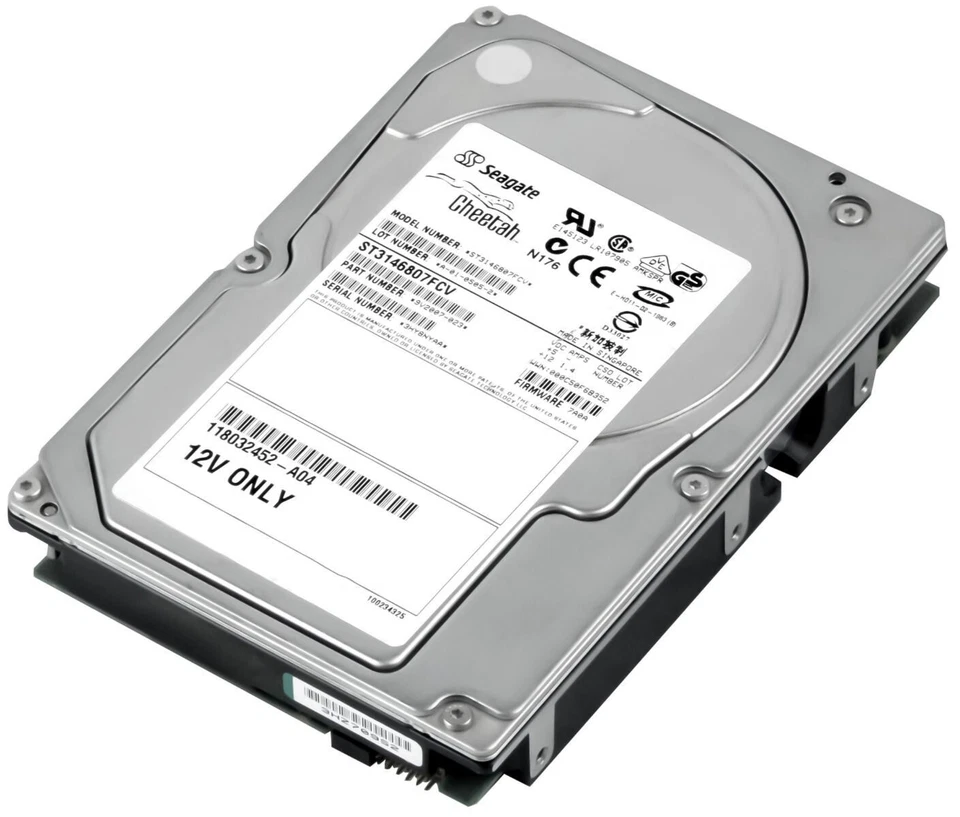 Hard Drive EMC 118032452-A04 ST3146807FCV 146GB 10000U/Min 8MB FC 3.5'' Inch - Image 3 of 3