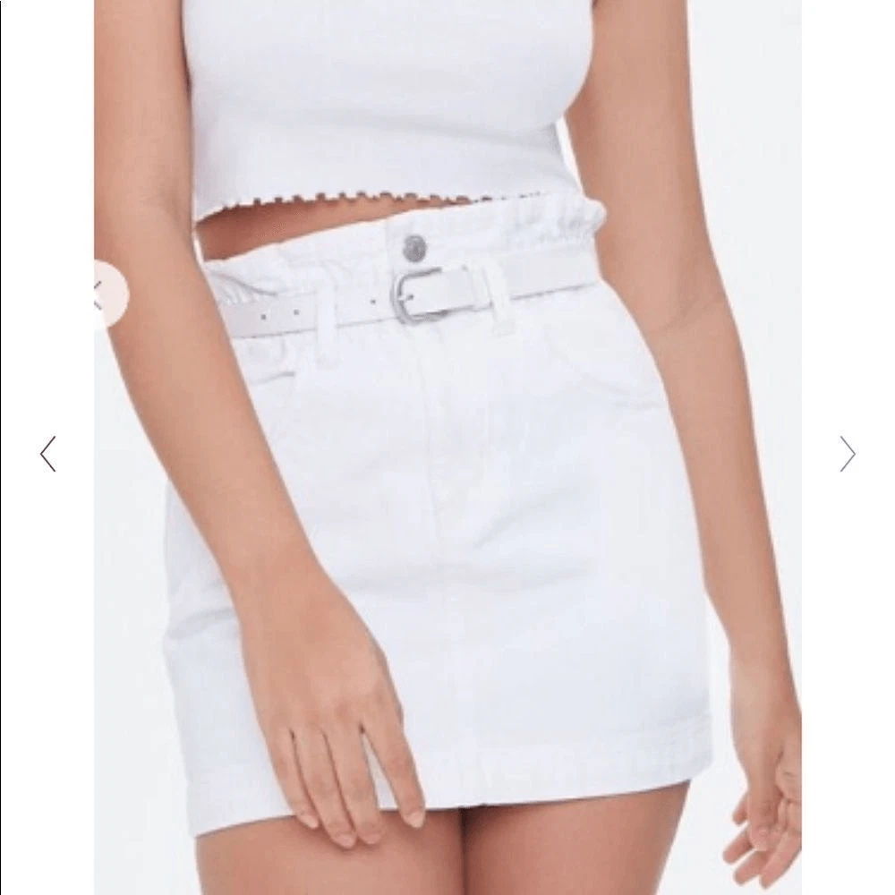 Paper bag skirt forever clearance 21