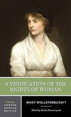 Eine Rechtfertigung der Frauenrechte - 9780393929744 - Mary Wollstonecraft