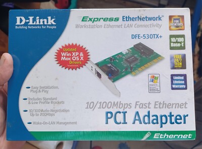 D-Link DFE 530tx - network adapter (22643) Network Adapter