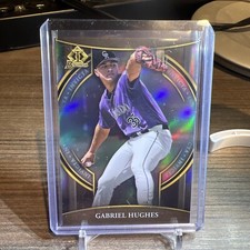 2023 Bowman Chrome Invicta Gabriel Hughes Rockies B1-21 Baseball