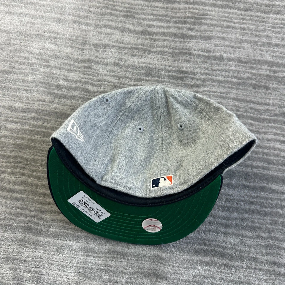 Detroit Tigers Hat Cap Mens Fitted 7 1/8 New Era 70th Anniversary Pin Wool - Image 4 of 4