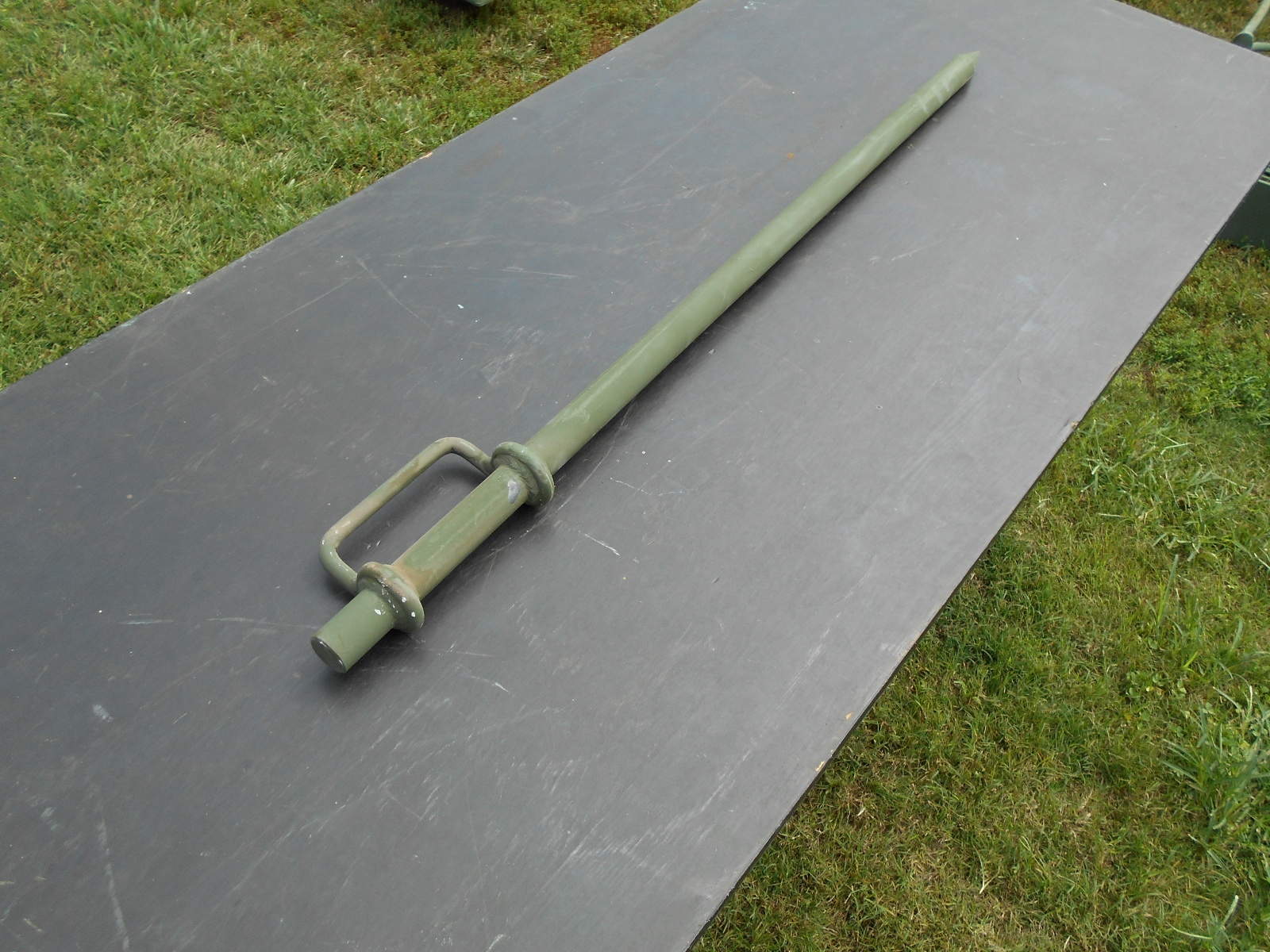 TWO.....MILITARY SURPLUS TENT STAKE ANCHOR PIN CANOPY SUPPORT TIE DOWN 42"' ARMY eBay