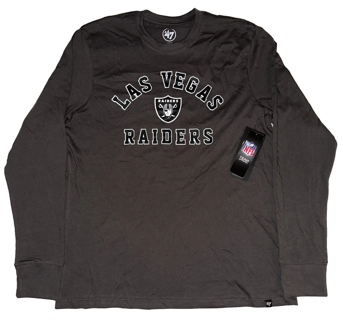 NFL Las Vegas Raiders Men’s Long Sleeve T-Shirt Small Black