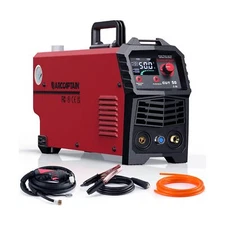 ARCCAPTAIN Plasma Cutter, [Large LED Display] 50Amps Plasma Cutter Machine wi...