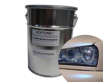 1L Basislack Spritzfertig Candy Pearl Cream Effektlack Autolack Tuning VW Opel