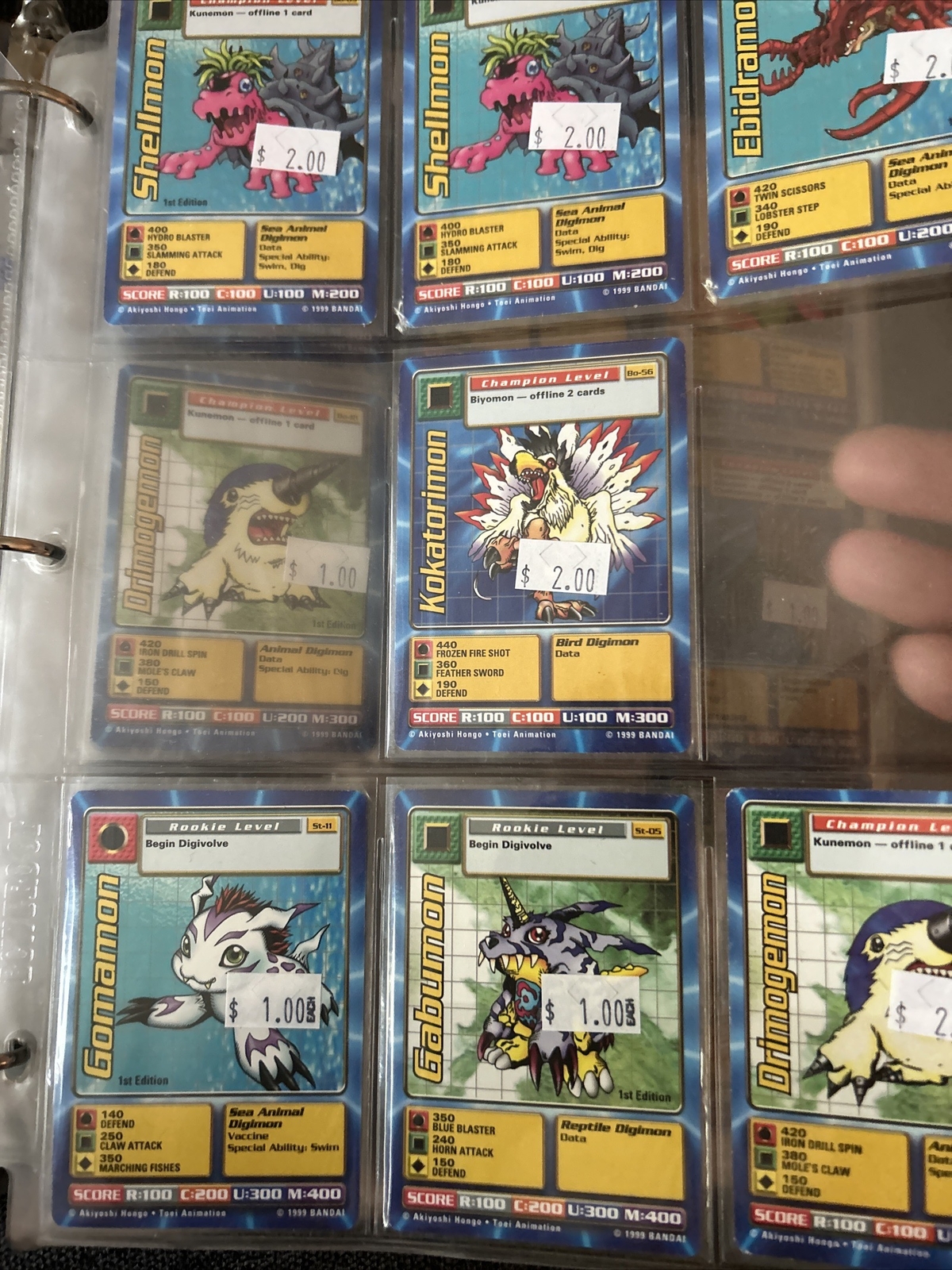 Digimon 1999 Bandai Cards Lot Of 150 Cards With 50 + Holos And 5 Posters - Picture 14 of 19