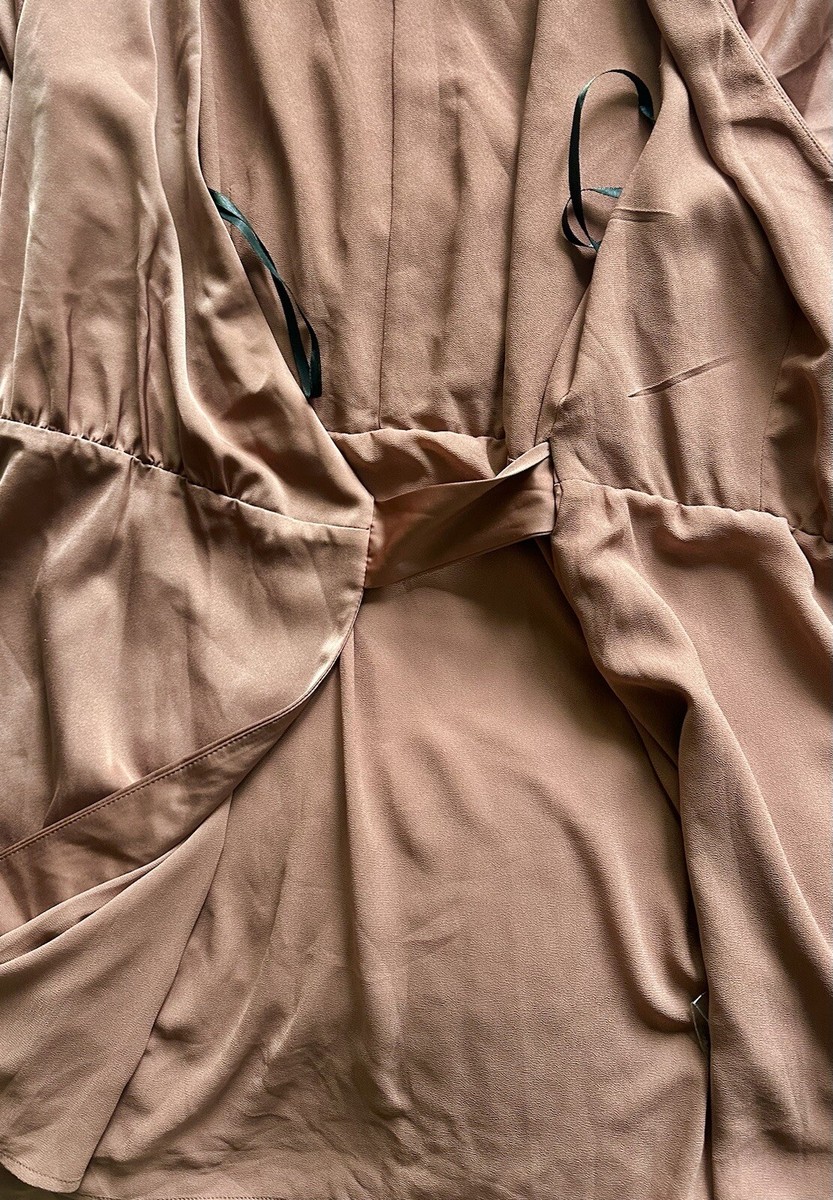 janet mini dress in mauve nbd Revolve NBD Janet Mini wrap Dress in Mauve/ blush Medium - Great Condition