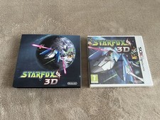 Image of Starfox 64 3D Nintendo 3ds Game First Print New Sealed Rare + Bonus Slipcase