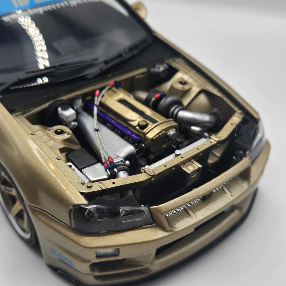 1/24 RB26DETT with R34 Engine Bay Transkit - Image 4 of 4