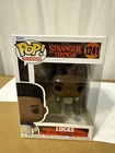 Funko Pop! Vinyl: Stranger Things - Lucas #1241 Box Has Damage.