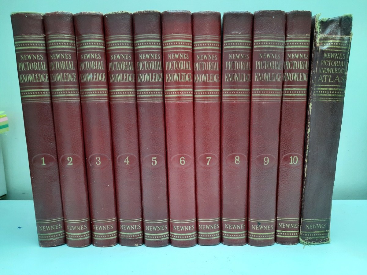 Newnes Pictorial Knowledge vols1-10 + atlas | eBay UK