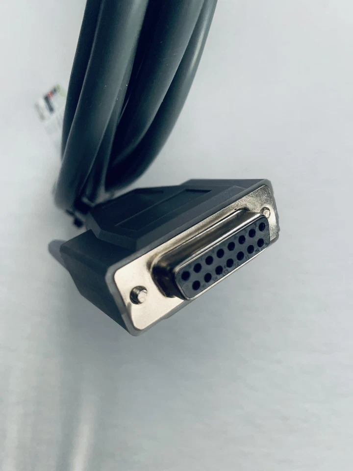 10ft ~ DB15 2 Rows D-SUB 15 Pin RS232 Male Female Shielded Cable Wire Open End - Image 2 of 4