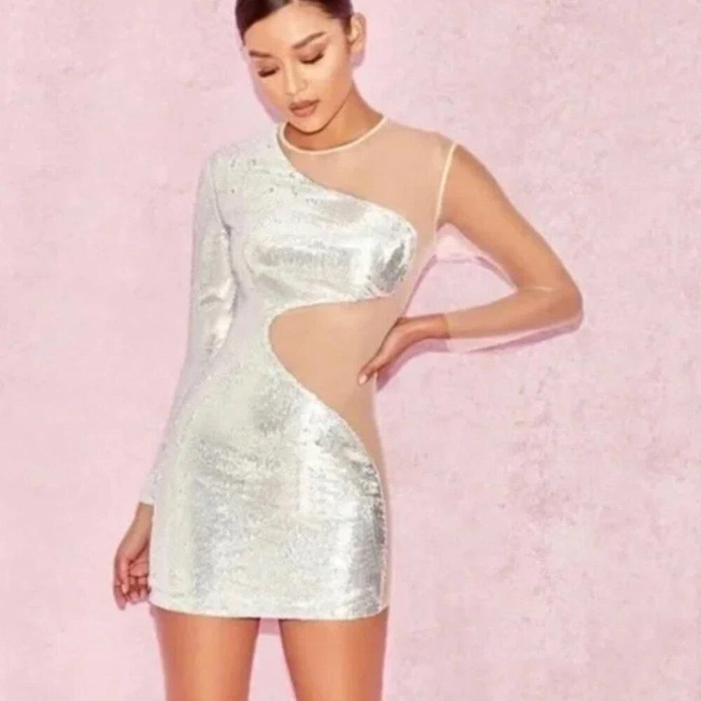 Silver HOUSE OF CB Dresses for Women for sale | eBay Silver HOUSE OF CB Dresses for Women for sale | eBay
