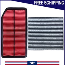 For Honda Ridgeline 3.5L 2006-2014 Combo Set Engine & Carbon Cabin Air Filter