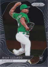 2020 Panini Prizm Baseball JESUS LUZARDO base RC #104 Oakland Athletics