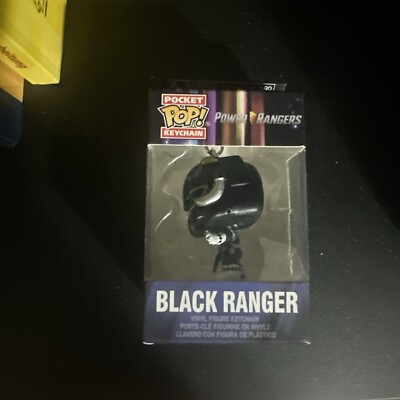 Funko Mighty Morphin Power Rangers 30th Anniversary Black Ranger Pop ...