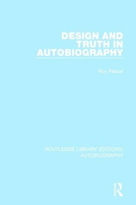 Design und Wahrheit in Autobiographie, Hardcover von Pascal, Roy, brandneu, kostenlos...