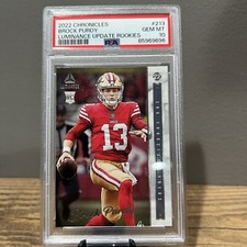 2022 Chronicles Brock Purdy #213 Luminance Update Rookies PSA 10 