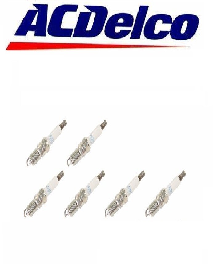 Set of 6 ACDelco 41-100 Professional Iridium Spark Plug 