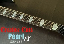 MOP Hump Blocks Fret Marker Vinyl Inlay Decals for Falcon Gretsch BASS & GUITAR