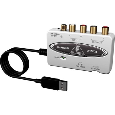 4033653030601 Behringer U-phono UFO202 Weiß Behringer