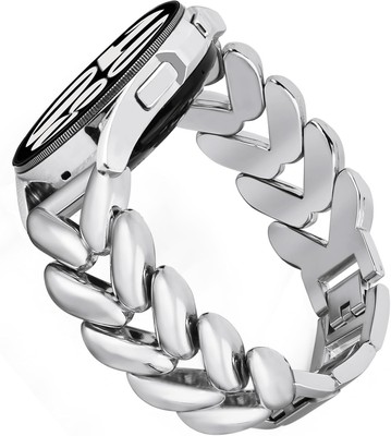 For Samsung Galaxy Watch 6/5/4/2 with Dressy Chain Link Design watch strap/ band