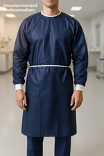 Disposable Isolation Gown Elastic Cuff Dental Medical 100pk Dental Lab Supplies