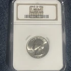 1942 D Washington Quarter NGC MS66 Blast White