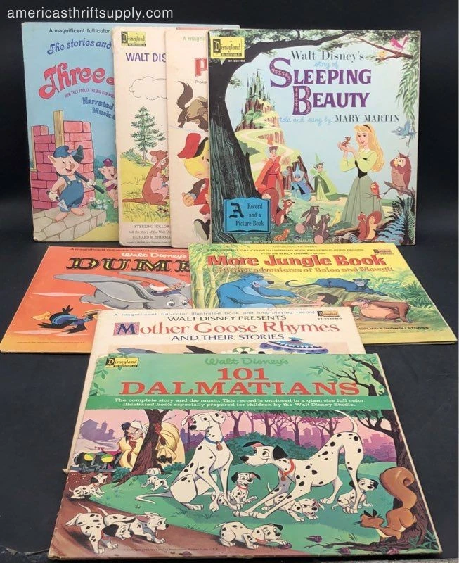 Disney Record Book Records (Pre-1968) for sale | eBay