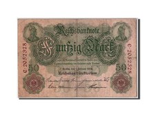 [#307275] Banknote, Germany, 50 Mark, 1908, 1908-02-07, VF
