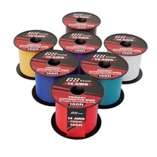 700ft CCA 14 Gauge Wire Automotive, 100ft Spool, 7 100 ft 7-Pack Multicolor