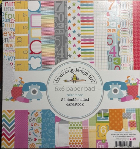 doodlebug paper pads