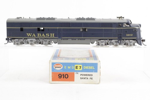 Locomotora modelo Power escala HO Wabash #1002 E7A DC probada✔ | Condition: Used
