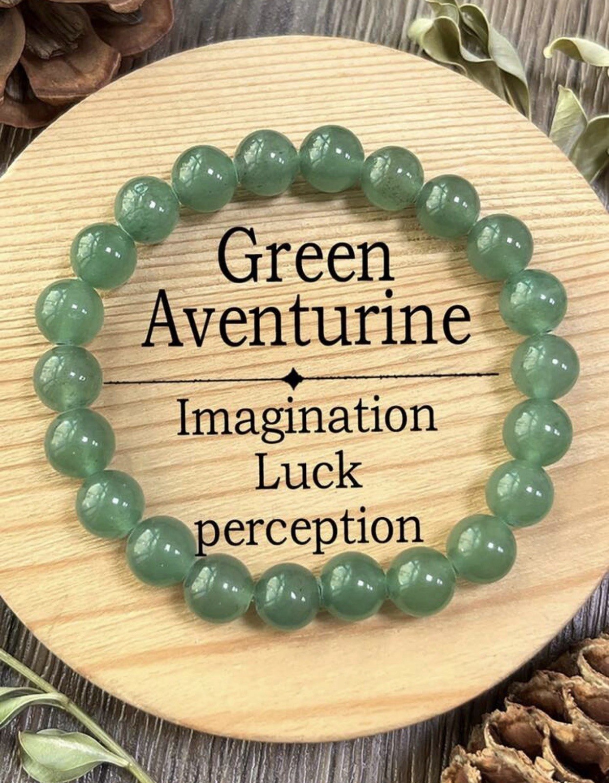 Aventurine verte : bracelet d'énergie en pierre naturelle pour chasser le stress au quotidien