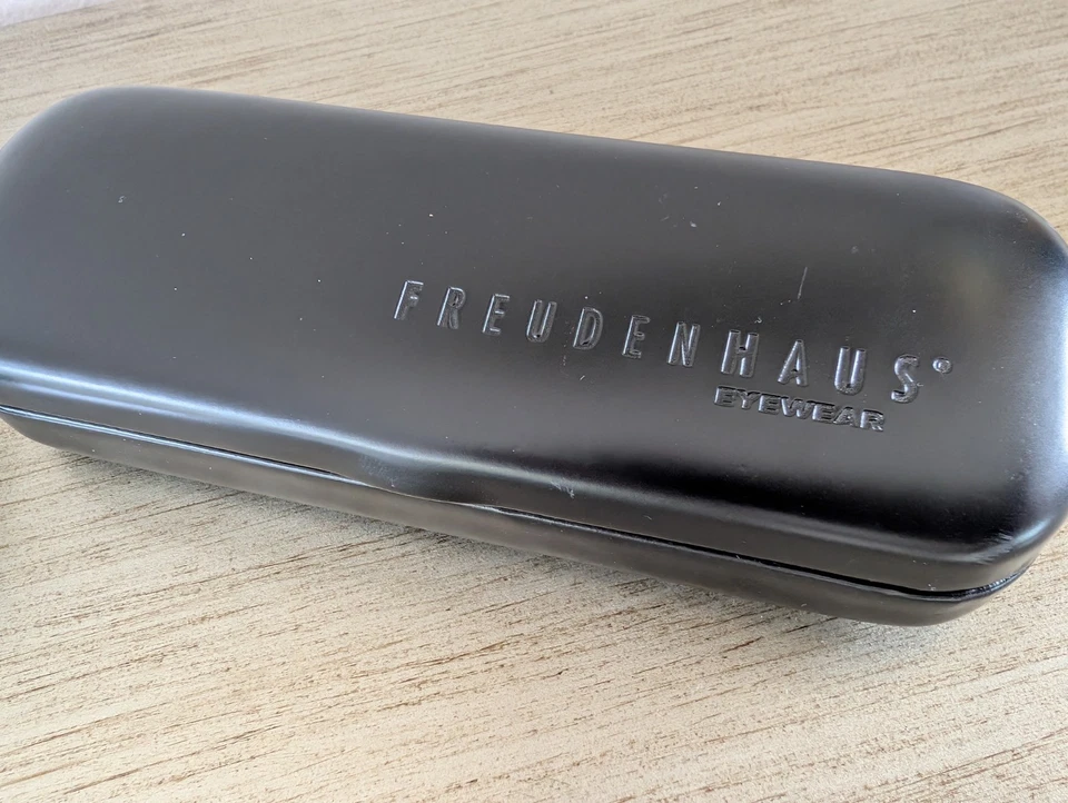 Óculos Freudenhaus titânio 52-17 135 Hamilton cinza Munique Alemanha  - Imagem 2 de 4