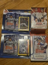 Topps Baseball Cards 2025 and 2026 Sealed Packs and Box. Lot of Packs New