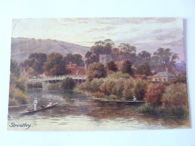 TUCK: Streatley. Künstler signiert A R Quinton. Post 1905 (42a)