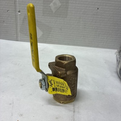 APOLLO SOLID BRONZE 3/4'' FP Brass BALL VALVE / 600 CWP