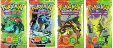 2004 Pokemon Card Game (TCG) - ex FIRE RED LEAF GREEN FRLG - Empty Booster Packs