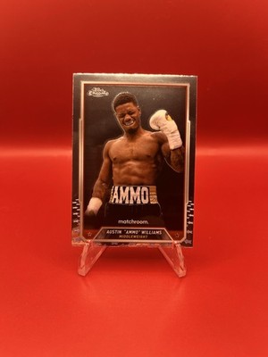 Austin ''Ammo'' Williams 2024 Topps Chrome Boxing Card Middleweight
