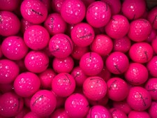 24 PEARL  A GRADE TAYLORMADE SPEEDSOFT PINK LAKE GOLF BALLS