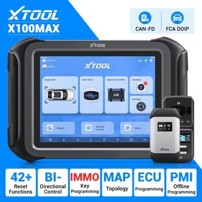 2026 XTOOL X100MAX IMMO Key Programmer OBD2 Diagnostic Scanner ECU Programming