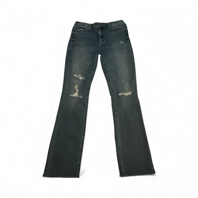 Mother Mid Rise Dazzler Ankle Fray  Weekend Warrior Jeans SZ 28(28x27) 
