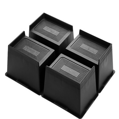 JONHWI Oversized Bed Risers, King Furniture Risers, 6 inch Raise Blocks for B...