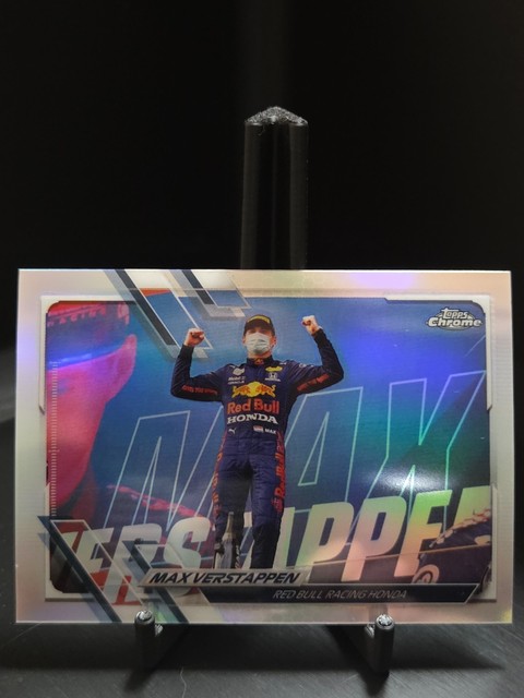 2021 Topps Chrome Formula 1 - F1 Racers Max Verstappen #48 Refractor
