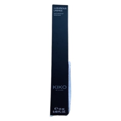 KIKO Milano Luxurious Lashes Waterproof Mascara | Mascara Für Maximales Volumen,