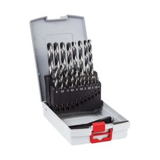 Bosch Professional 19-Piece Pointteq HSS Twist Drill Bit Set (For Metal, Probox