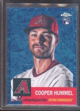 Cooper Hummel 2022 Topps Chrome Platinum Toile White/Blue Refractor 299 (21/199)