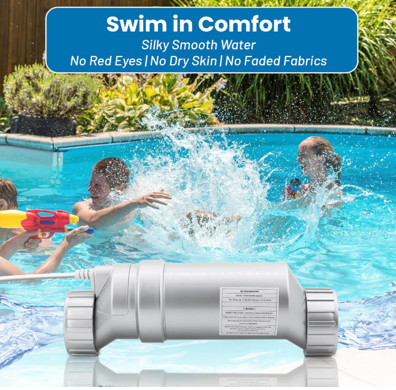 Salt Cell Replacement for Hayward T-Cell-15 – 3+ Year Titanium Core, Cuts Chlori